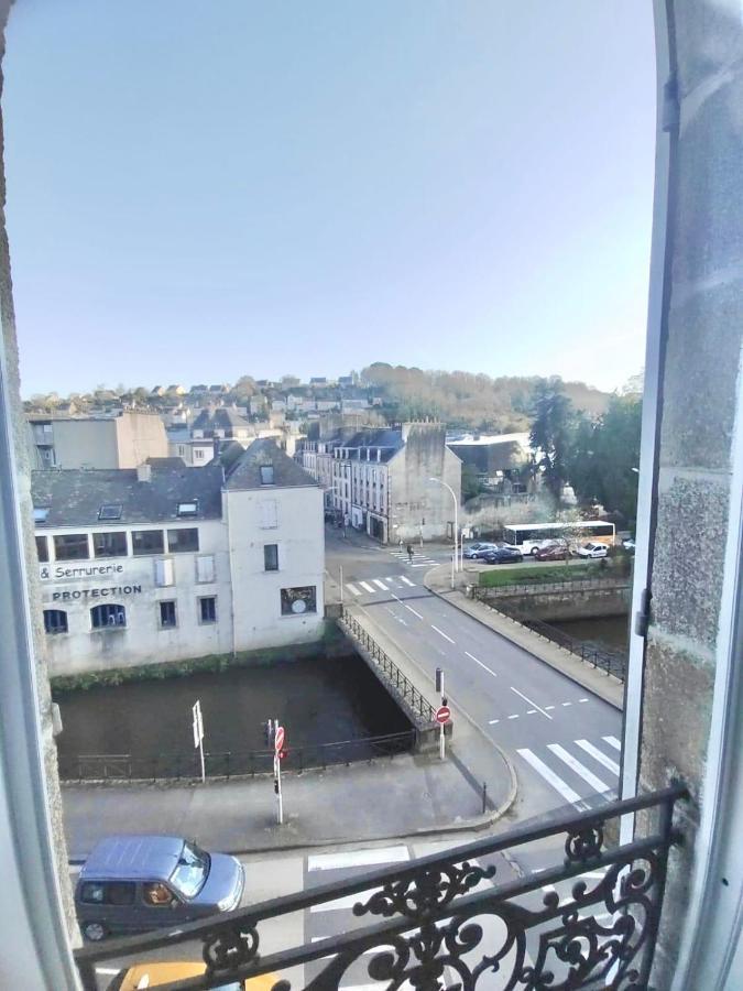 L'Aristide - Entre Gare Et Centre Ville - Vue Sur Les Quais Quimper Exterior foto